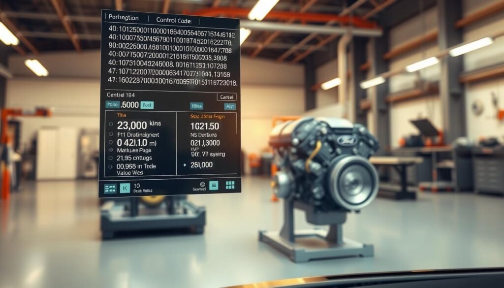 ford engine control code