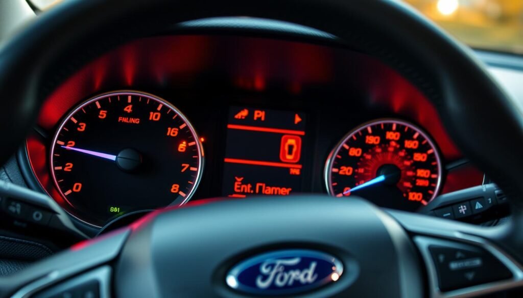 ford escape dashboard signs