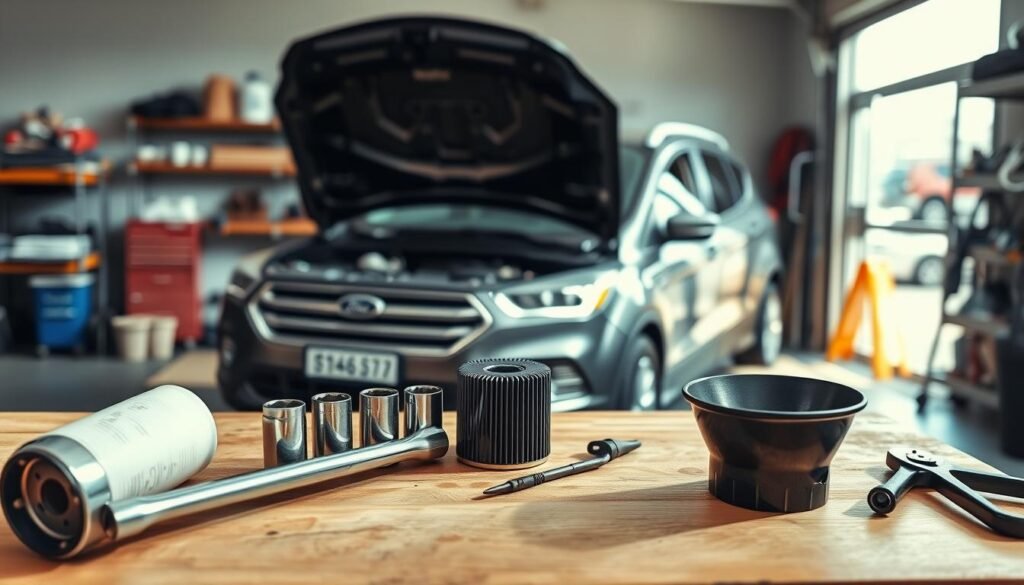 ford escape oil change tools