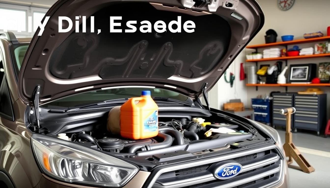 ford escape oil change