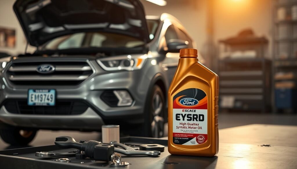 ford escape synthetic oil
