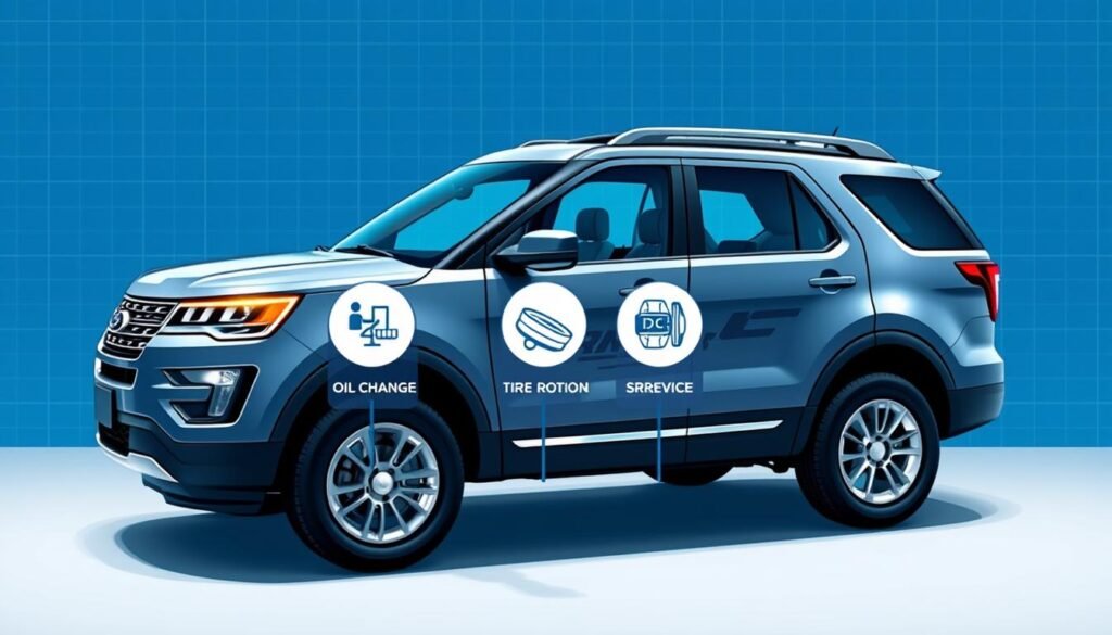 ford explorer maintenance schedule