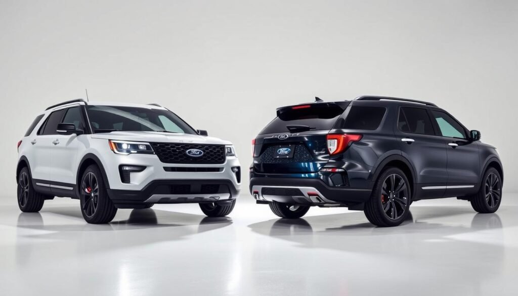 ford explorer st line vs st comparison