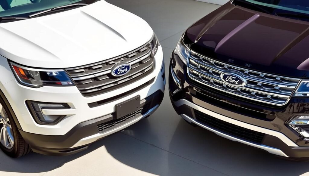 ford explorer xlt vs limited differences