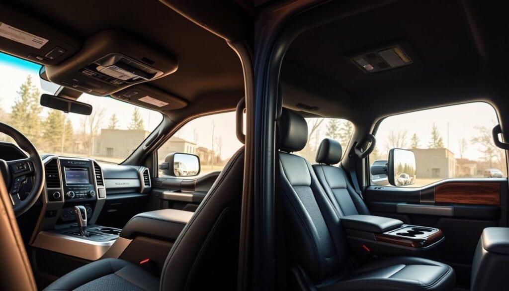 ford f150 vs f250 interior quality ford f150 vs f250 interior quality