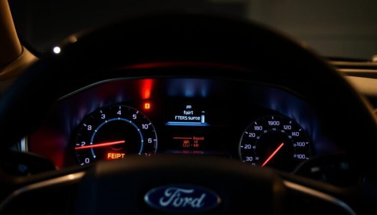 ford fusion tire pressure sensor fault
