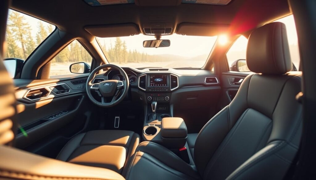 ford maverick interior
