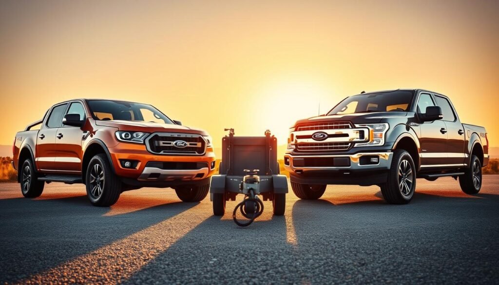 ford ranger vs f150 towing capacity