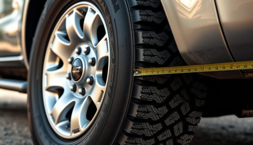 ford ranger wheel size