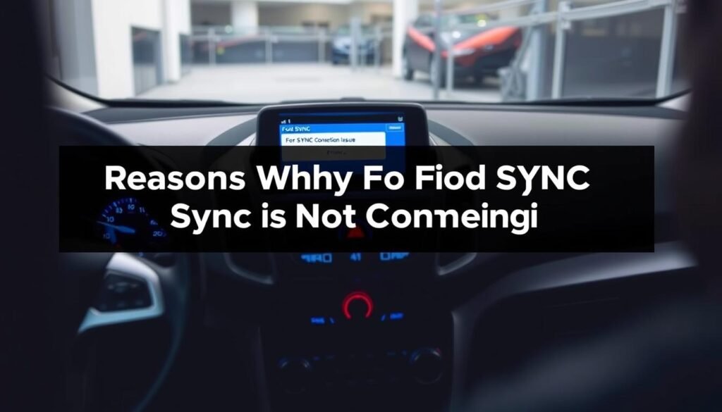 ford sync connection issues