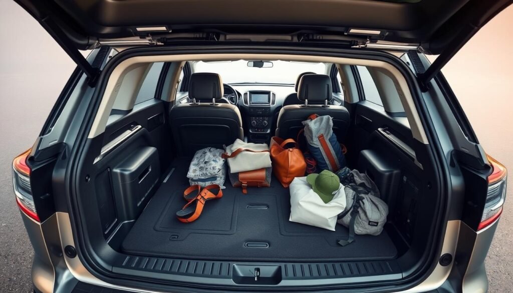 ford vehicle features storage and cargo options