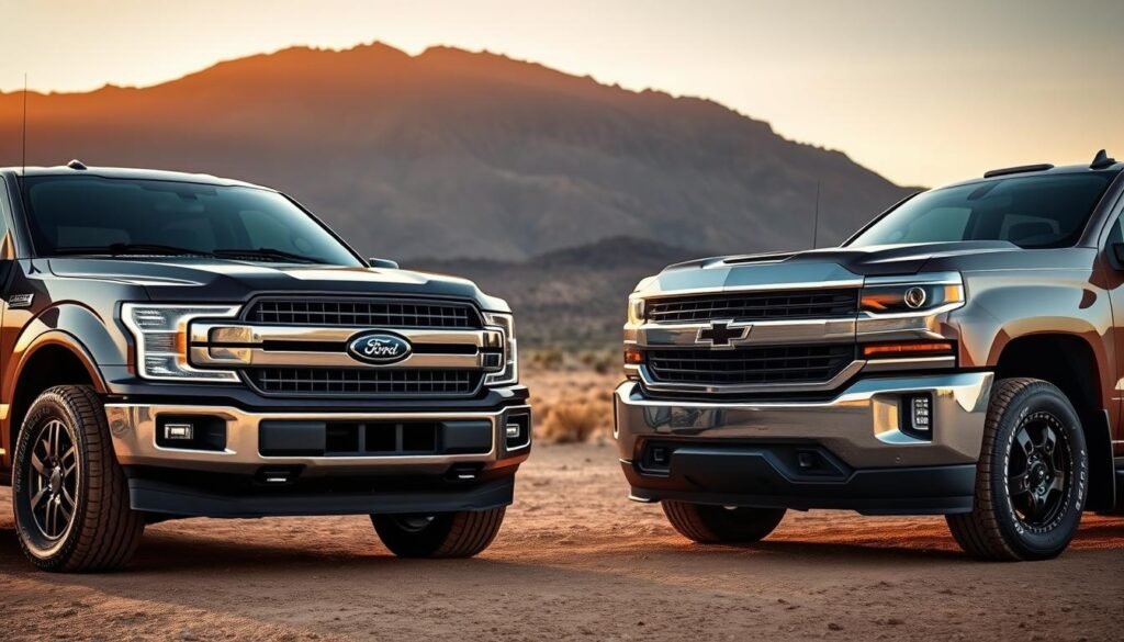 ford vs chevy truck comparison