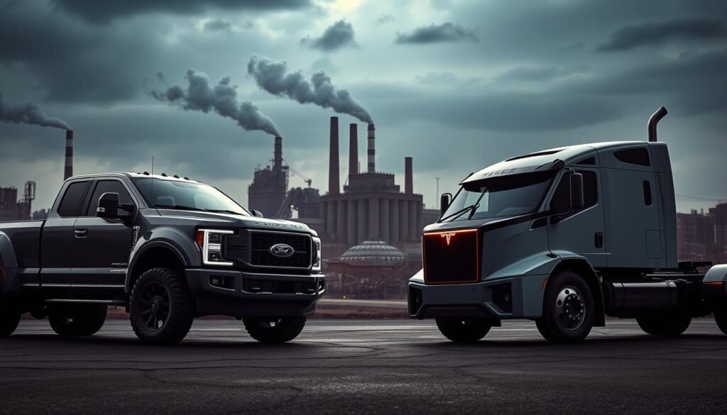 ford vs tesla truck