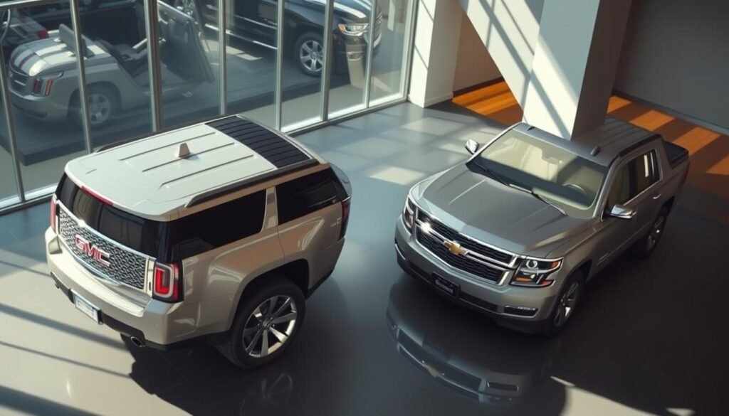 gmc yukon comparison chevy suburban