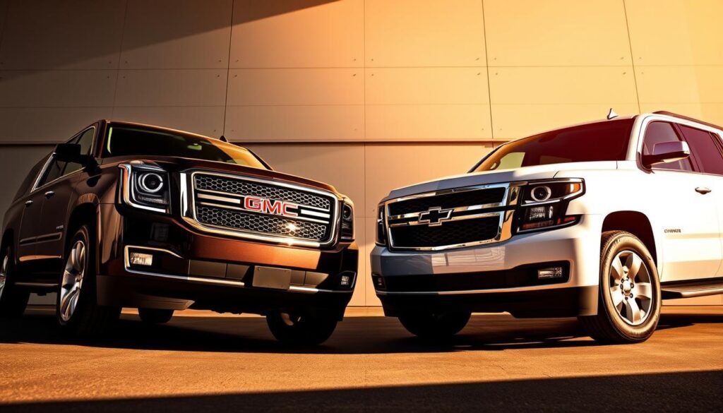 gmc yukon vs chevy suburban performance