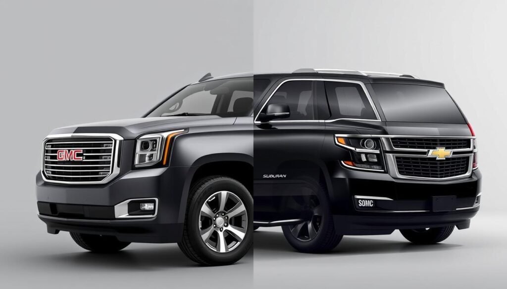 gmc yukon vs chevy suburban technology
