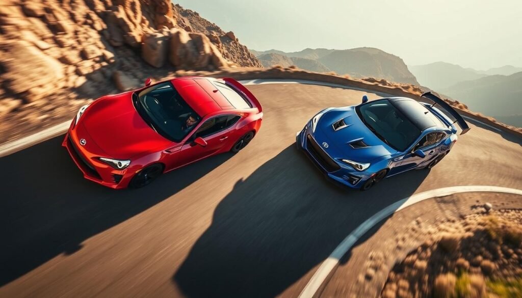 handling differences toyota gr86 vs subaru brz