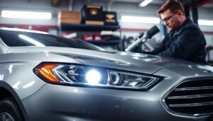 Ford Fusion Headlight Bulb Replacement Guide