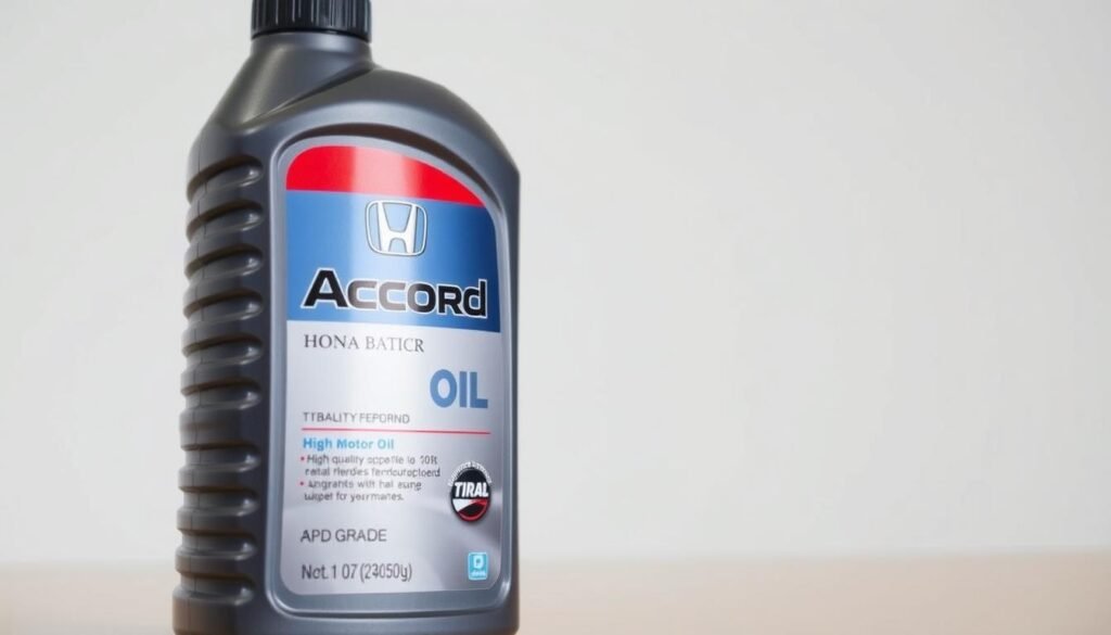 honda accord recommended oil