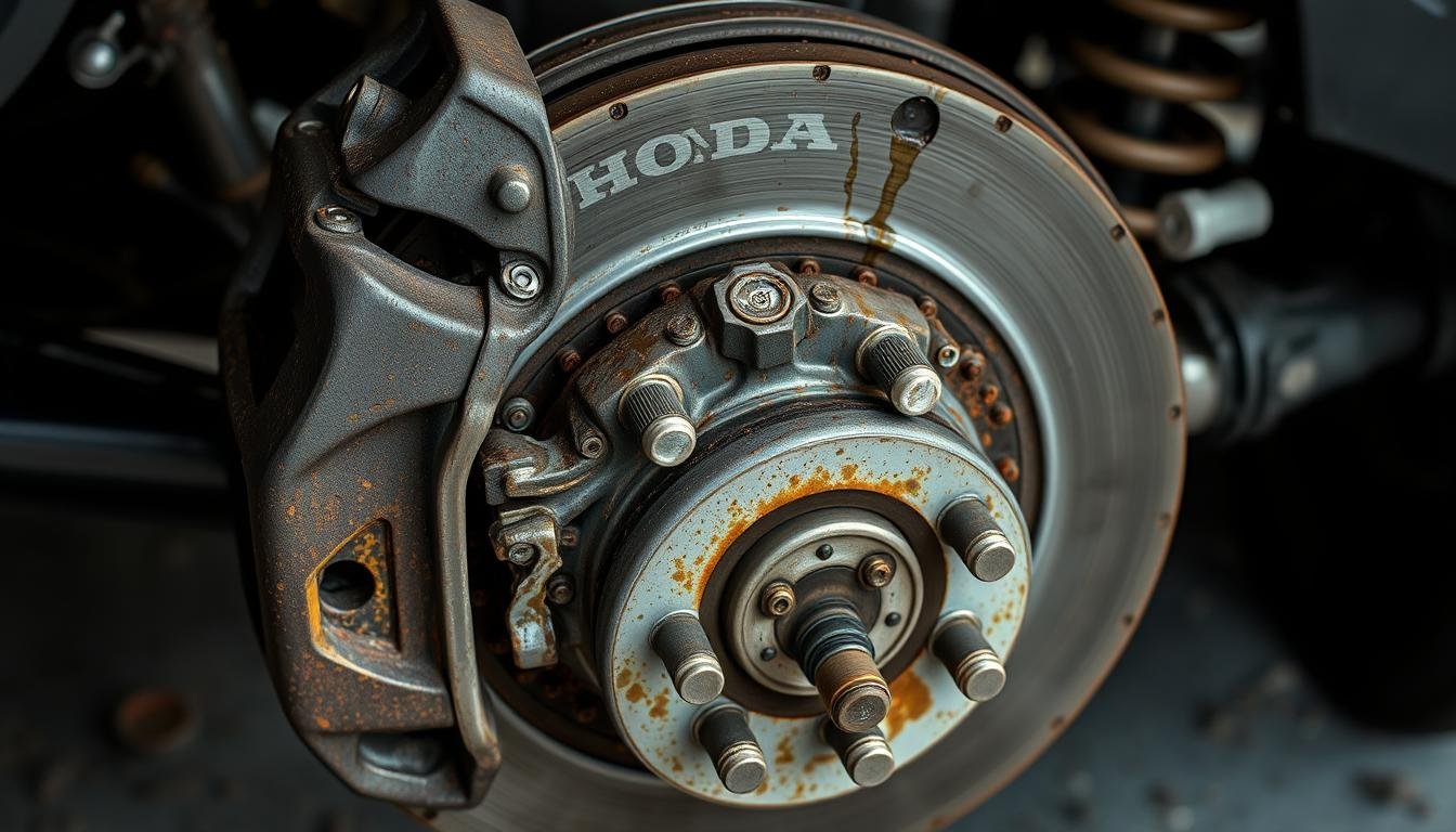 honda brake system problem