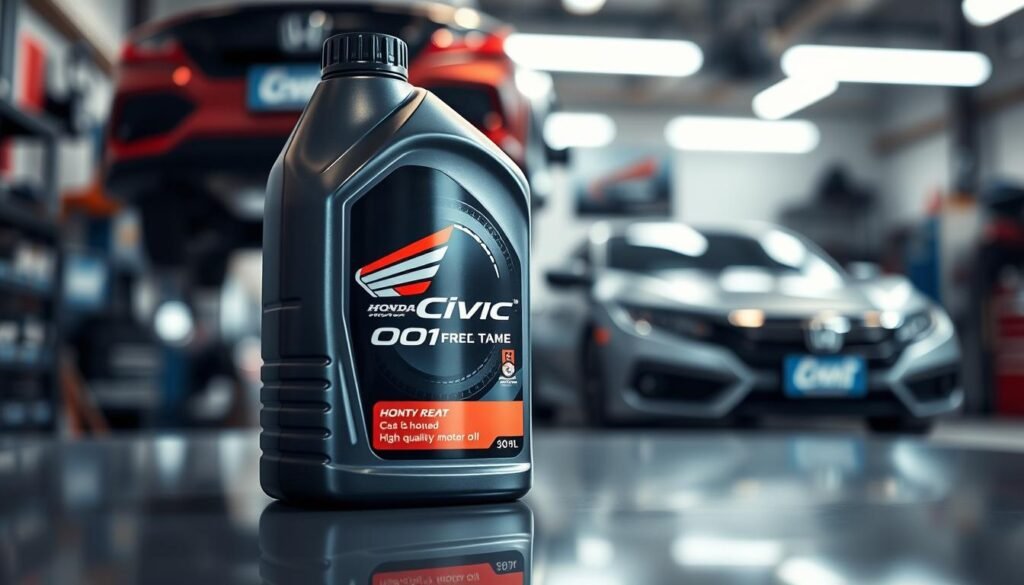 honda civic oil type