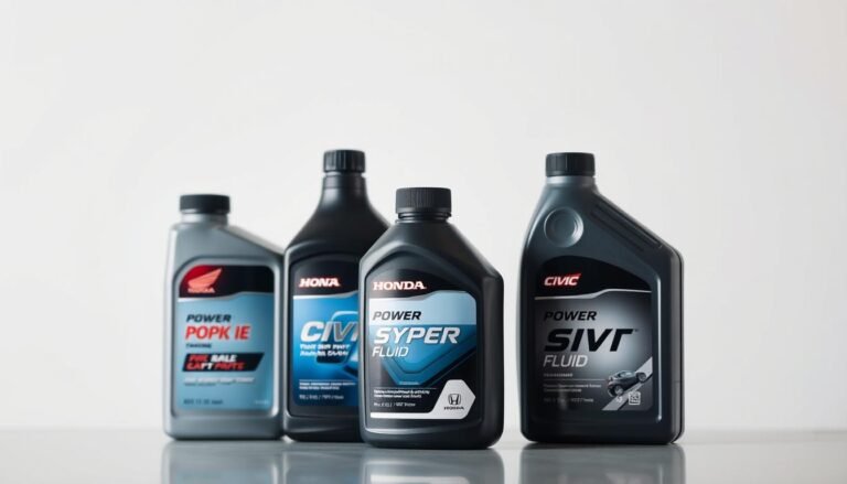 honda civic power steering fluid