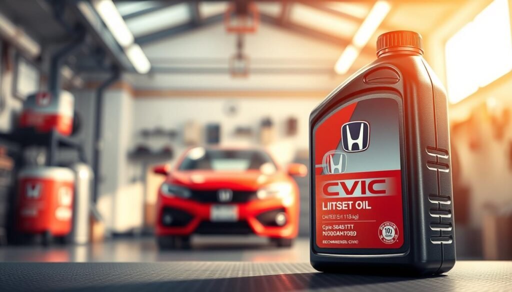 honda civic recommended oil