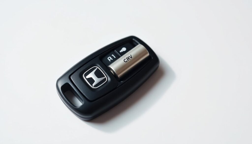 honda crv key fob battery change