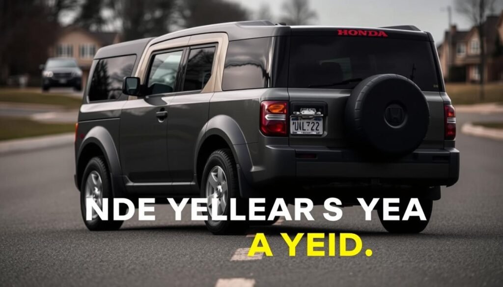 honda element years to avoid