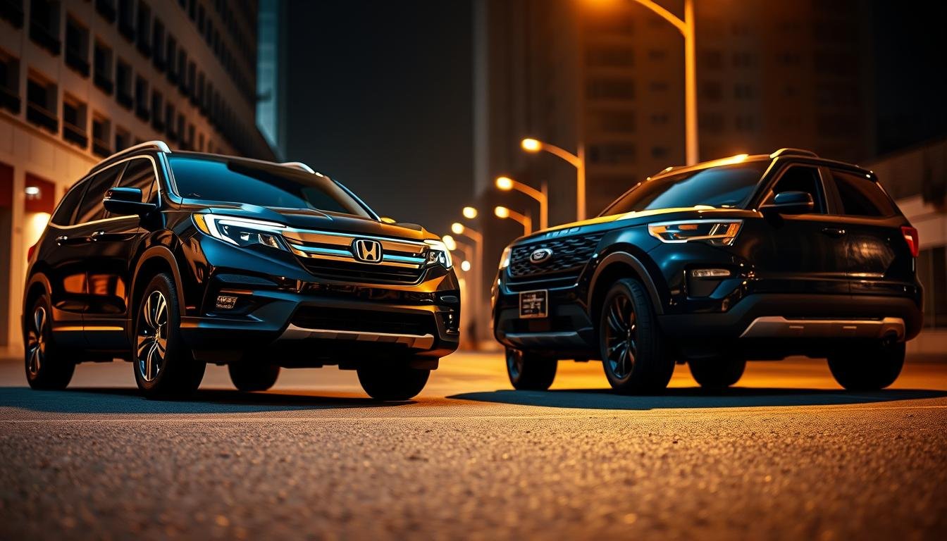 honda pilot vs ford explorer