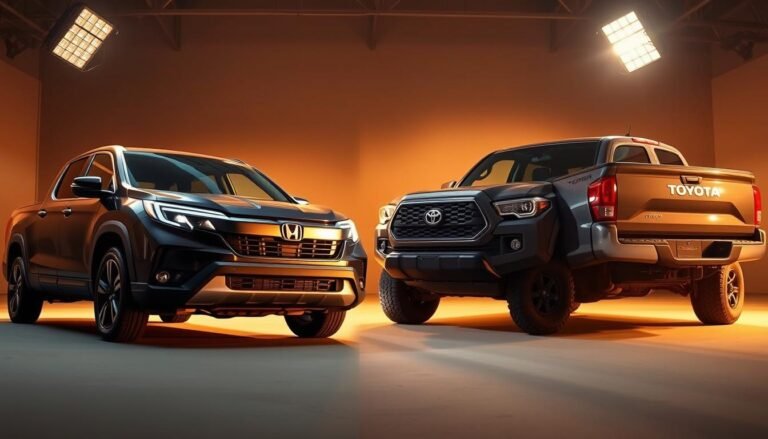 honda ridgeline vs toyota tacoma