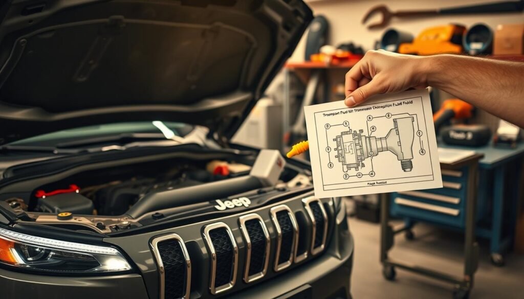 how to add transmission fluid jeep cherokee