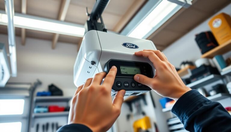 how to program ford garage door opener