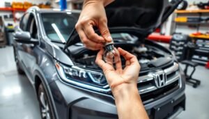 Honda CRV Headlight Bulb Replacement Guide