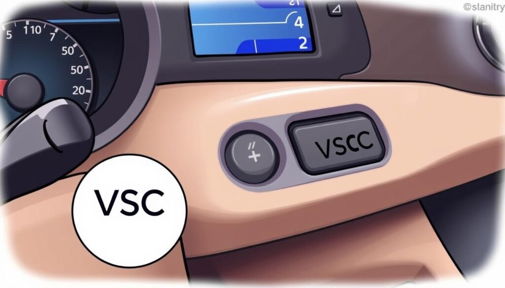 how to use VSC button