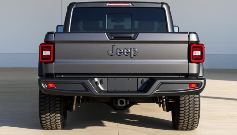 jeep gladiator bed size