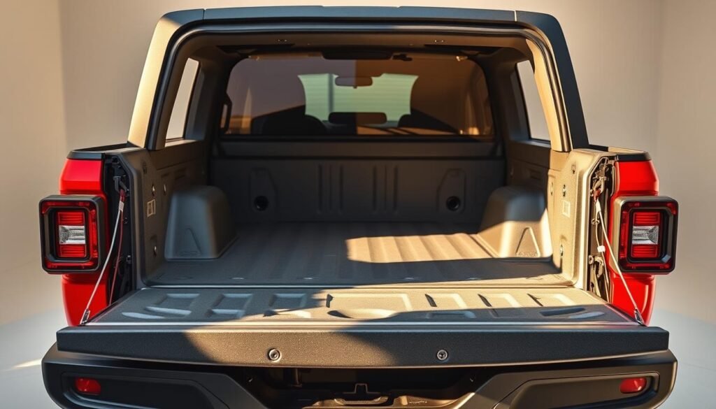 jeep gladiator cargo space