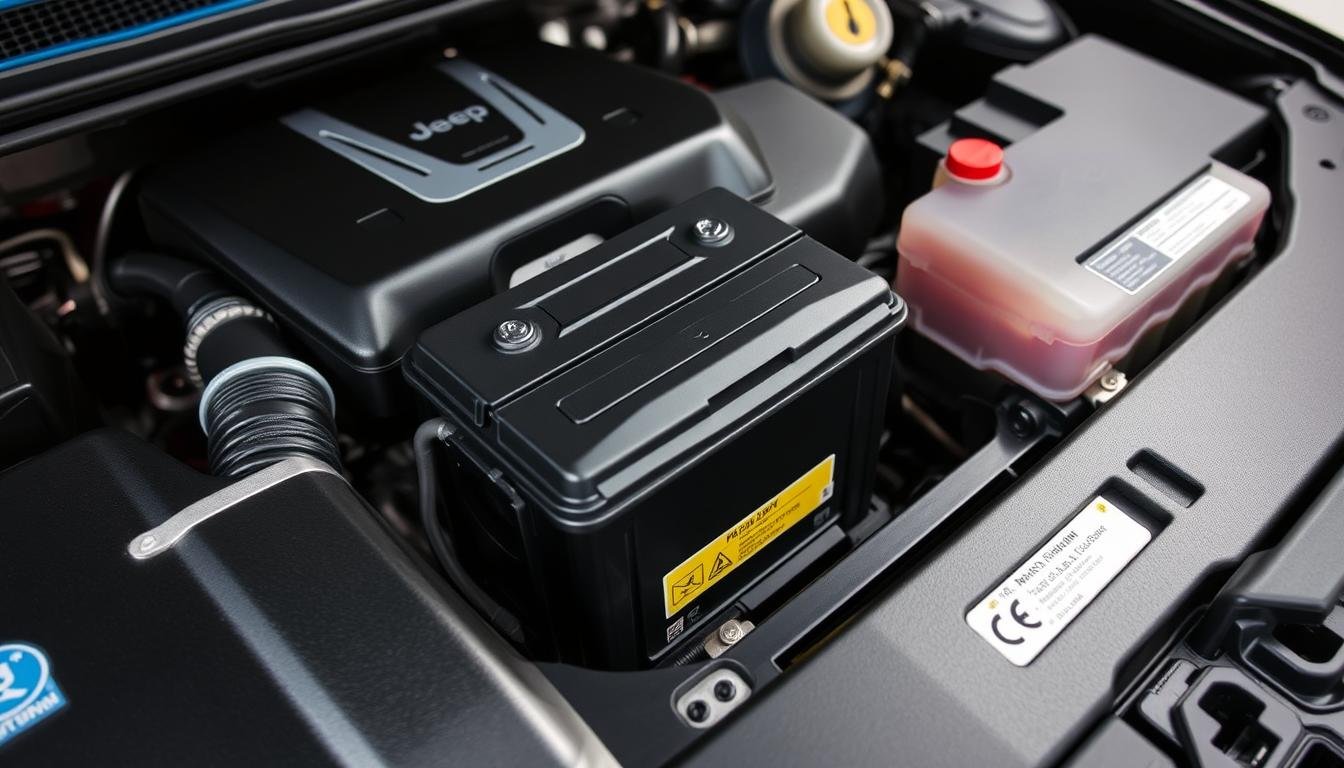 View of Jeep Grand Cherokee Battery Replacement Guide