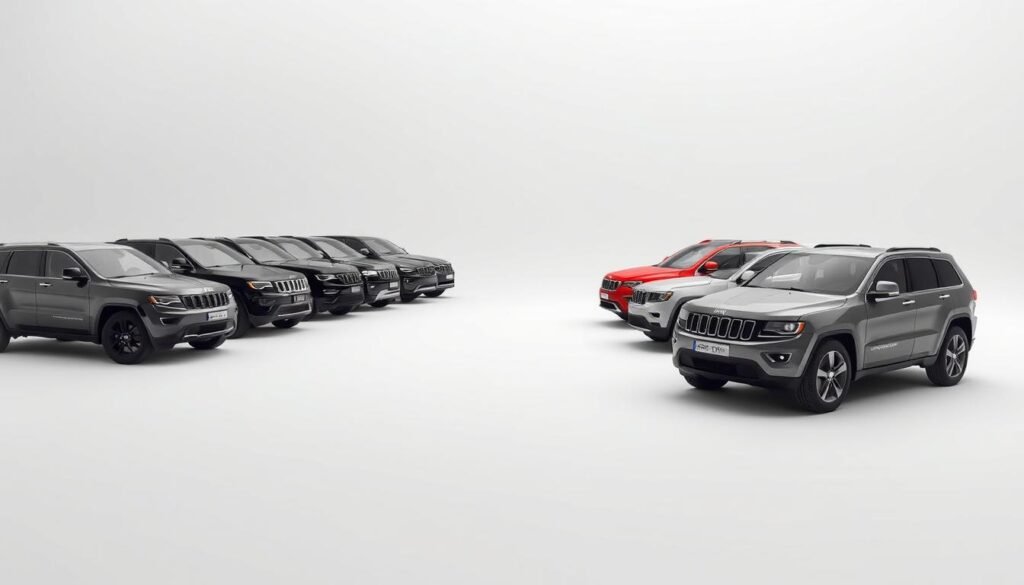 jeep grand cherokee body style history