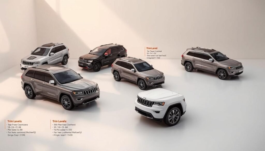 jeep grand cherokee trim packages
