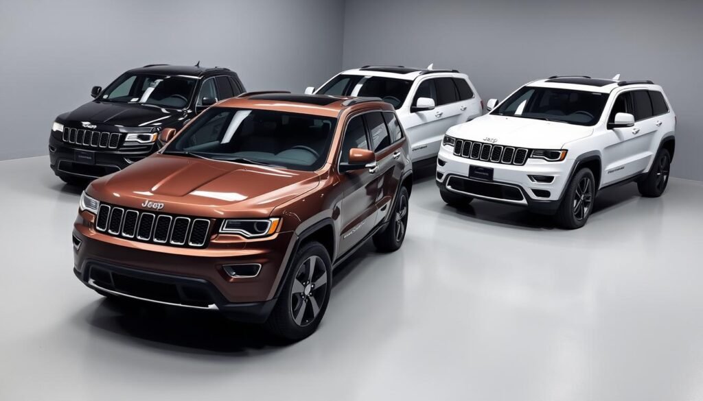 jeep grand cherokee trim summary