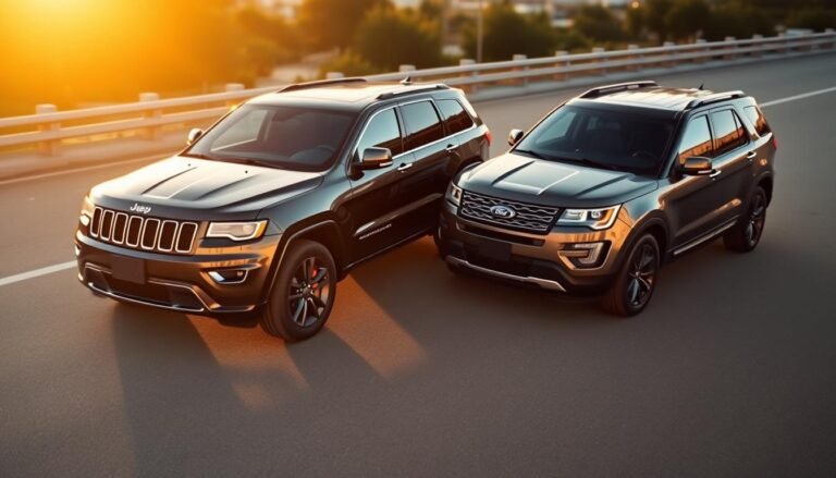 jeep grand cherokee vs ford explorer