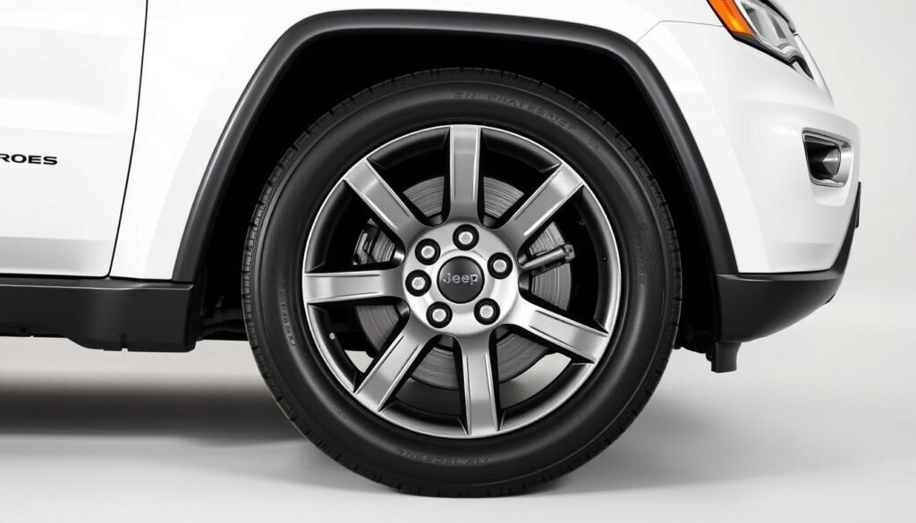 jeep grand cherokee wheel size