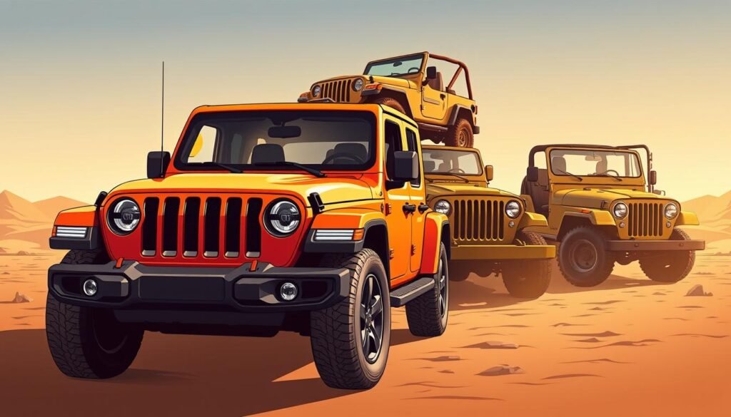 jeep model evolution
