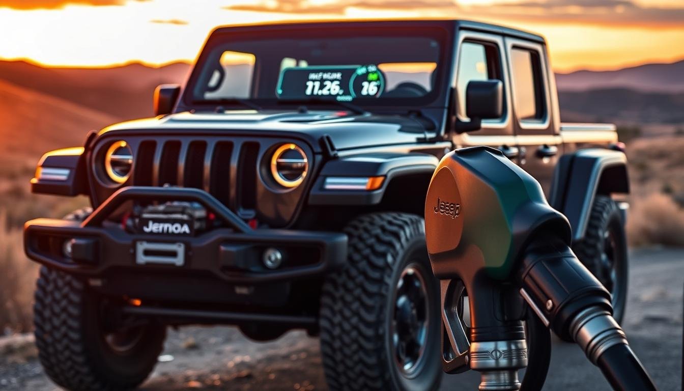 jeep truck gas mileage