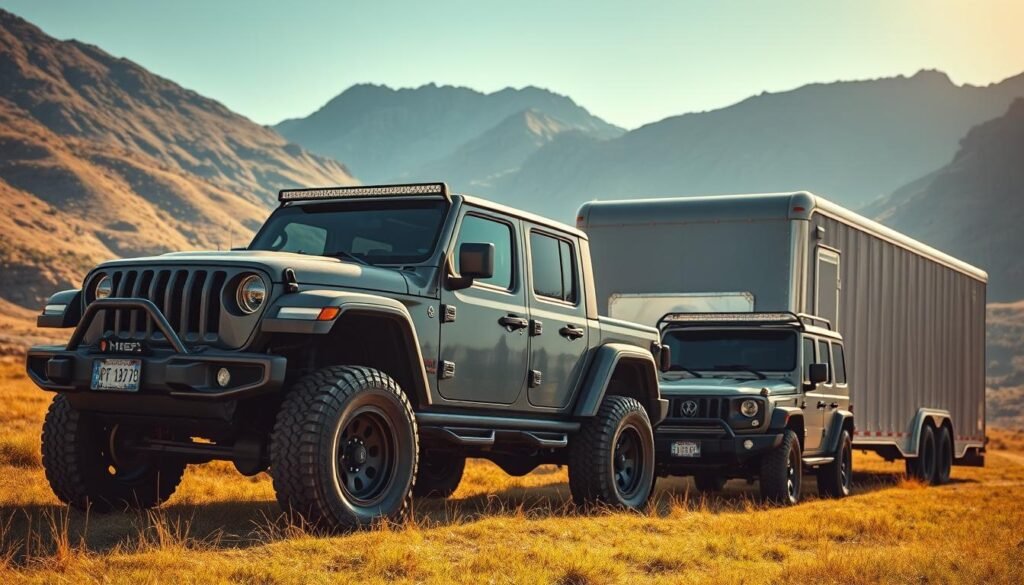 jeep truck towing capacity comparison