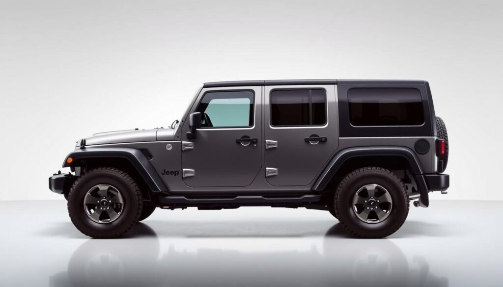 jeep wrangler MPG by door count