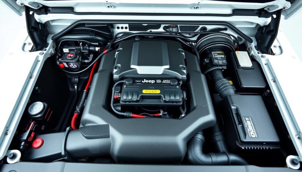 jeep wrangler battery location