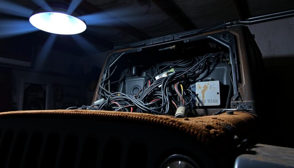 jeep wrangler electrical problems