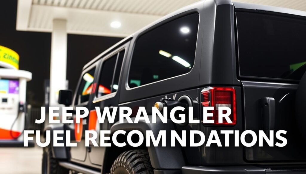 jeep wrangler fuel recommendations